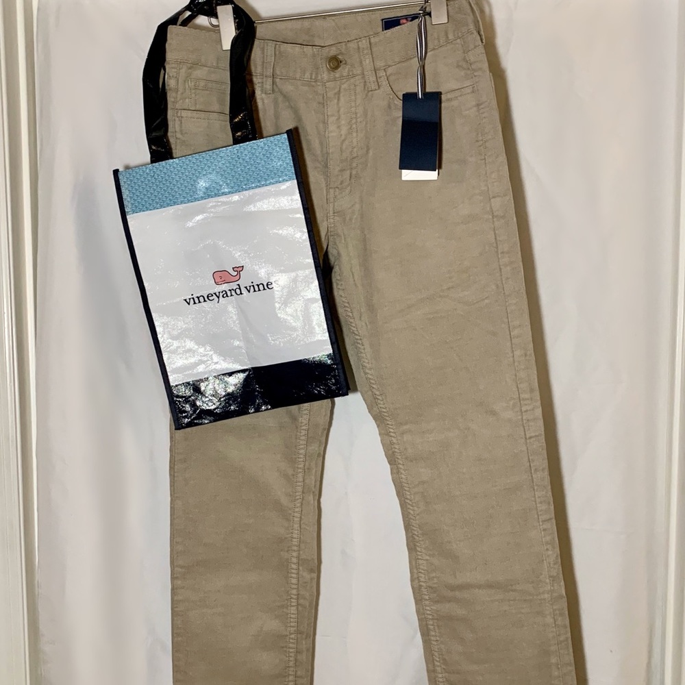 Vineyard Vines Men's Corduroy Pant 28x32 with bag